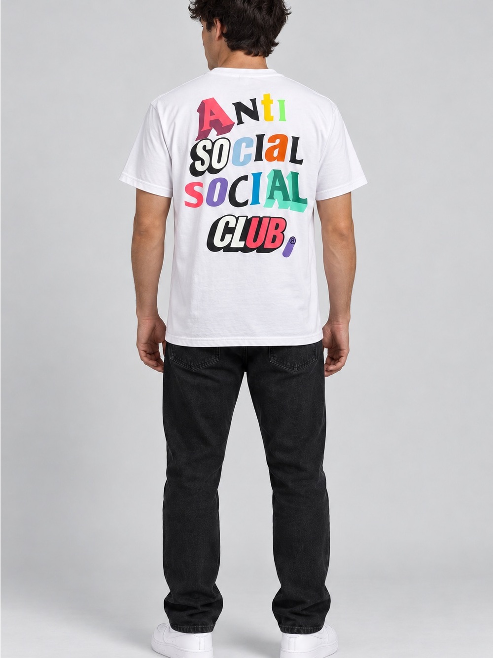 Anti Social Social Club The Real Me T-Shirt White Size Medium NWT
